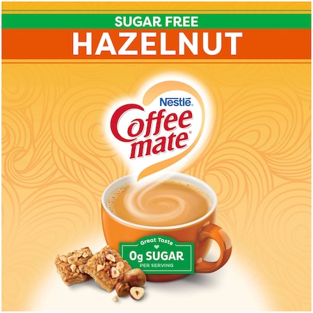 Coffee Mate Coffee-Mate Sugar Free Hazelnut Powder Creamer 10.2 oz. Canister, PK6 00050000327980